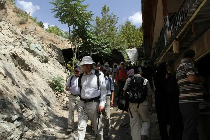 Tahran'da dağ yürüyüşleri 9