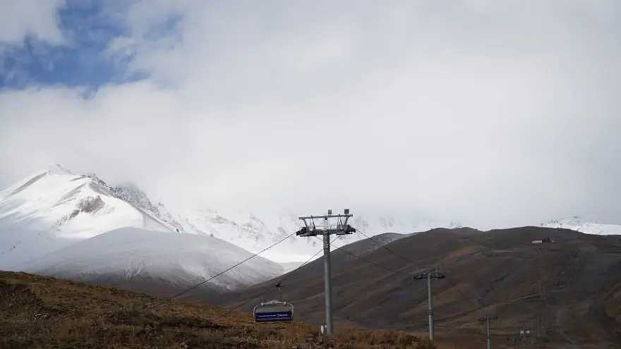 Erciyes'te kar kalınlığı 30 santimetreye ulaştı 6