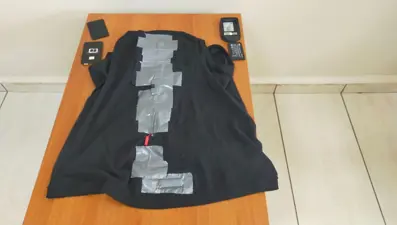 Soma'da bir kişi ehliyet sınavında kopya düzeneğiyle yakalandı