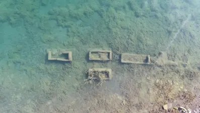 Sular çekildi, kemikler ortaya çıktı