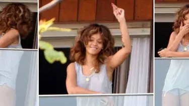 Uyku sonrası Rihanna