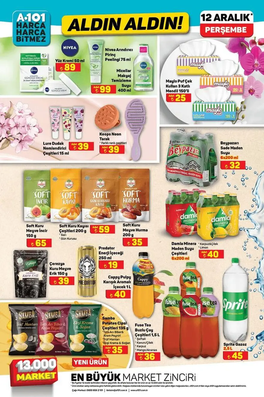 A101 aktüel indirimleri 12 Aralık 2024: A101 marketten yılbaşına özel yeni indirimli ürünler 8