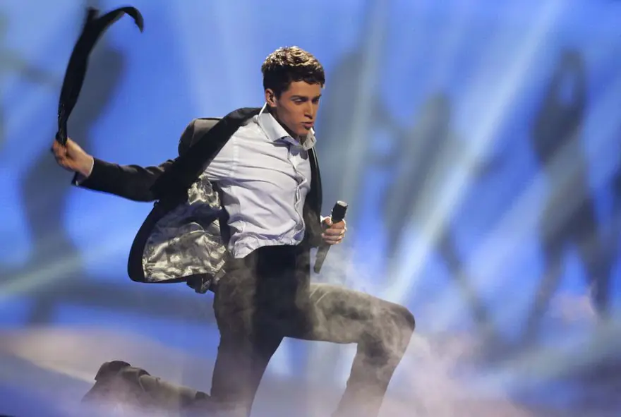 Eurovision final gecesinden kareler 