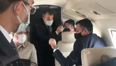 Bakan Pakdemirli'nin arızalanan uçağı Malatya'ya acil iniş yaptı