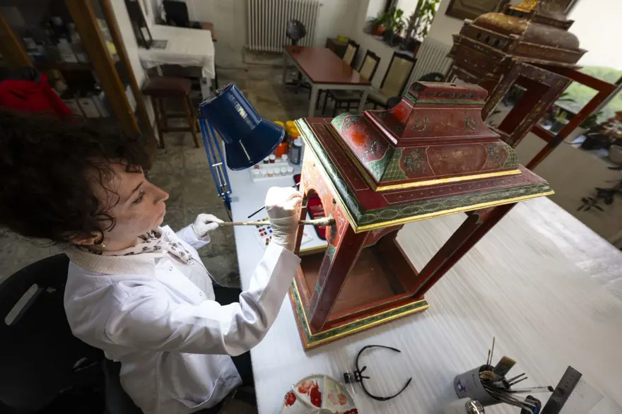 Topkapı Sarayı'nın 300 yıllık iki büyük saati restore ediliyor 9