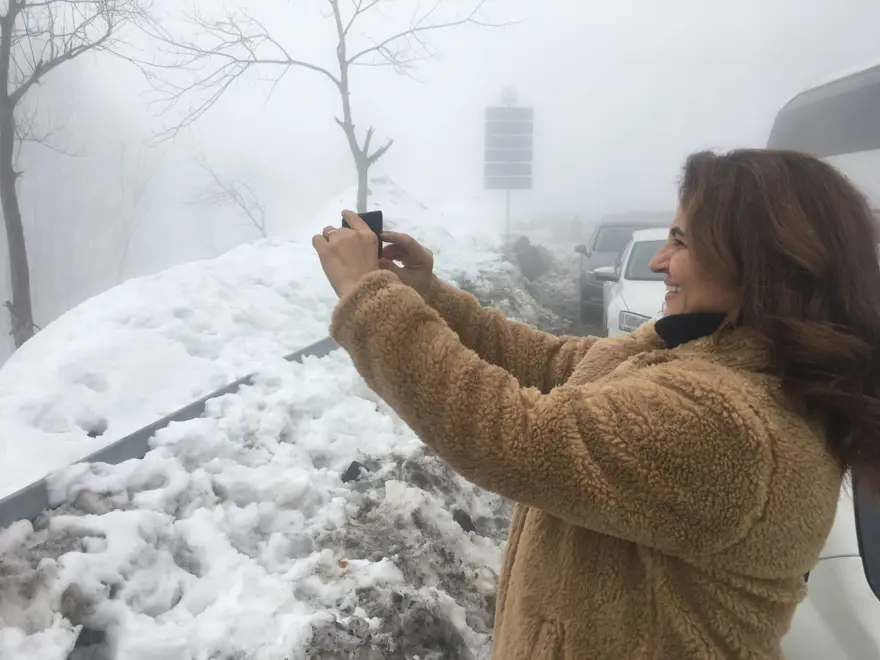 Kartepe yolunda 3 kilometrelik araç kuyruğu 7