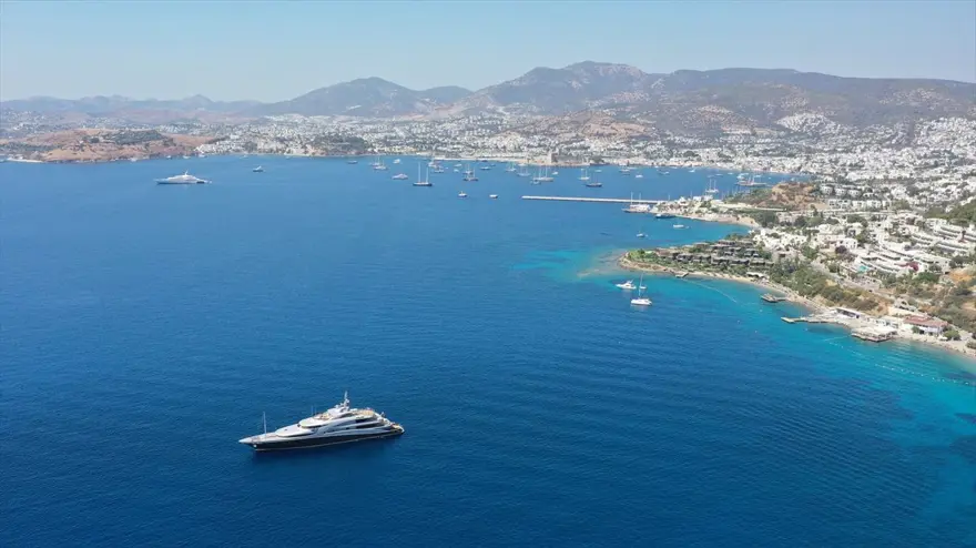 Milyon dolarlık mega yatlar Bodrum'da 13