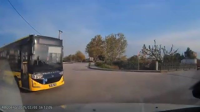 Direksiyon manevrası hayat kurtardı
