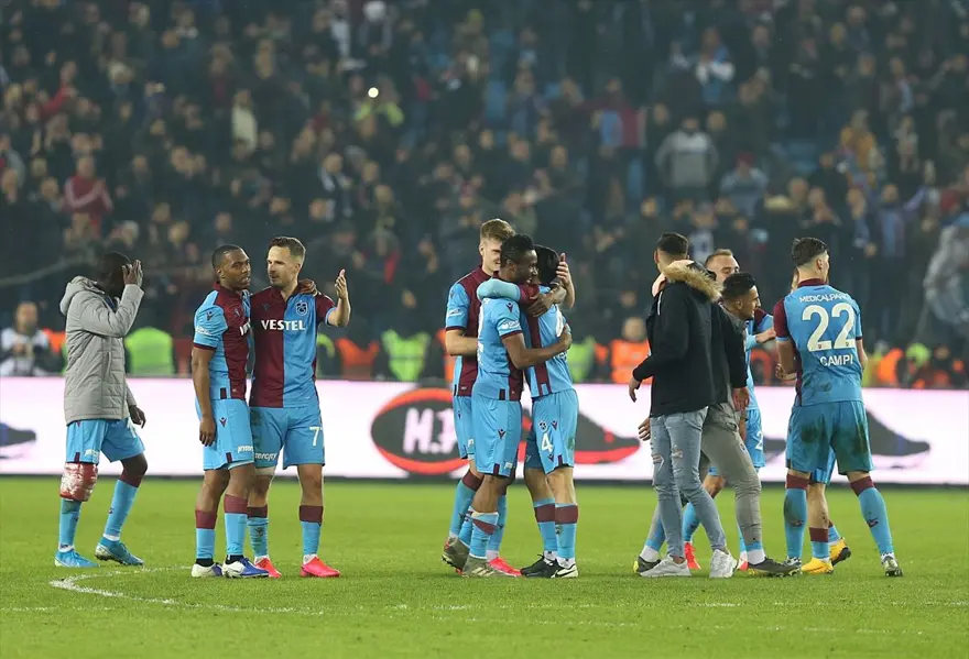 Dev maçta gülen taraf Trabzonspor 10