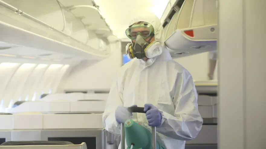 THY uçakları etkili yöntemlerle dezenfekte ediliyor 3