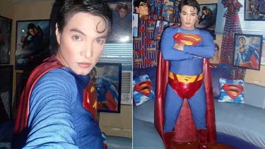 Superman'e benzemek için...