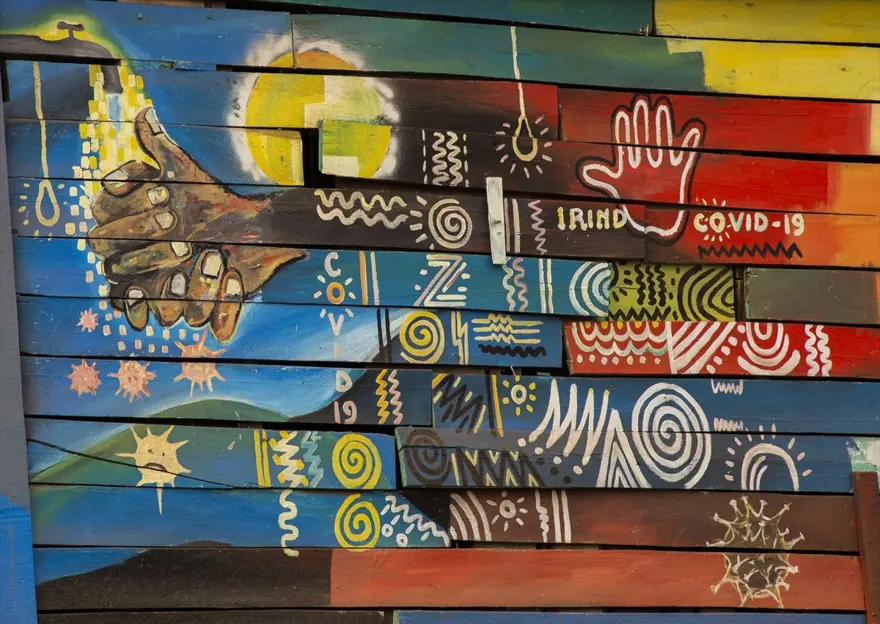 Covid 19'a grafitili farkındalık 2