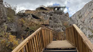 Yozgat'taki Kazankaya Kanyonu doğaseverlerin yeni gözdesi