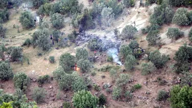 Şırnak Şenoba'da askeri helikopter düştü: 13 asker şehit oldu