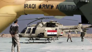 Irak ordusundan Telafer'e hava bombardımanı