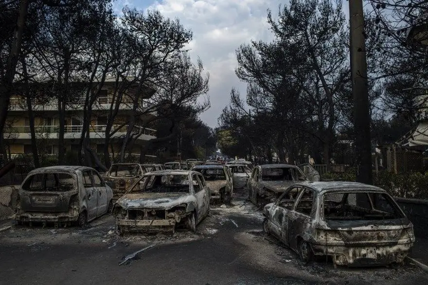 Yunanistan'daki orman yangınında ölü sayısı 81'e yükseldi (180'i aşkın yaralı var) 50