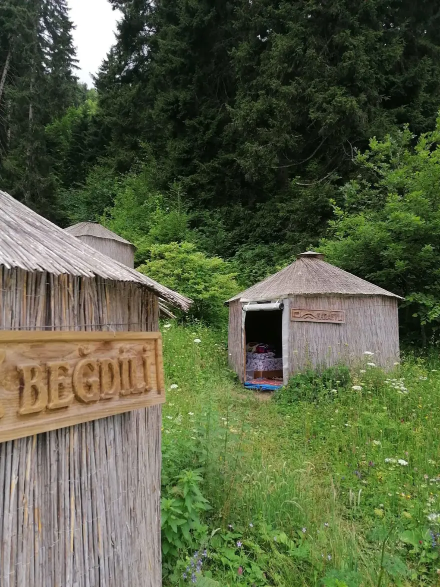 Türk oba kültürünün yaşatıldığı kamp alanına turist ilgisi 16