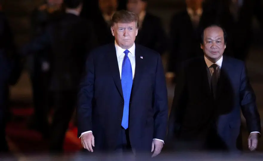 Kim'in ardından Trump da Vietnam'a geldi 6