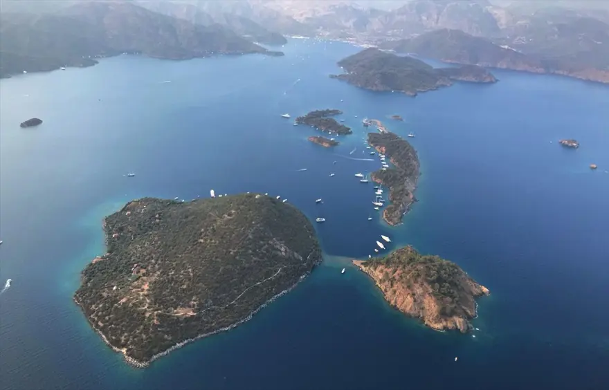 Muğla'nın el değmemiş koyları mavi yolculuk tutkunlarını ağırlıyor 17