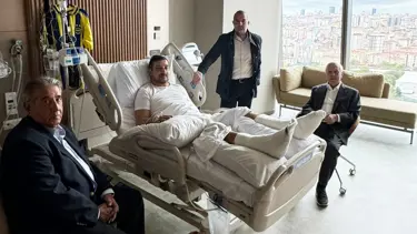 Aziz Yıldırım'dan Serhat Akın'a geçmiş olsun ziyareti