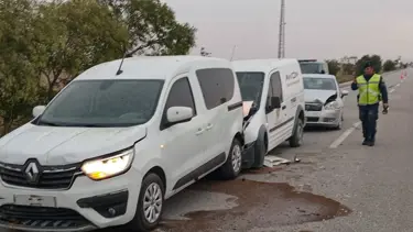 Konya'da zincirleme kaza: 6 yaralı