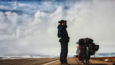 Türkiye'yi gezen en genç bisikletli olmak için yollara çıktı