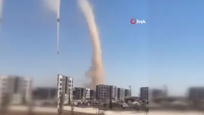 Diyarbakır’da hortum paniği