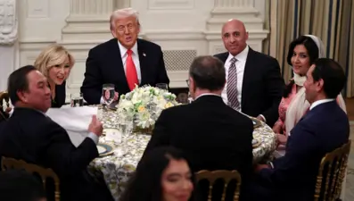 Trump, Beyaz Saray'da iftar verdi