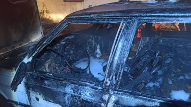 Çorum'da şüpheli olay: 10 günde iki kez arabası yandı