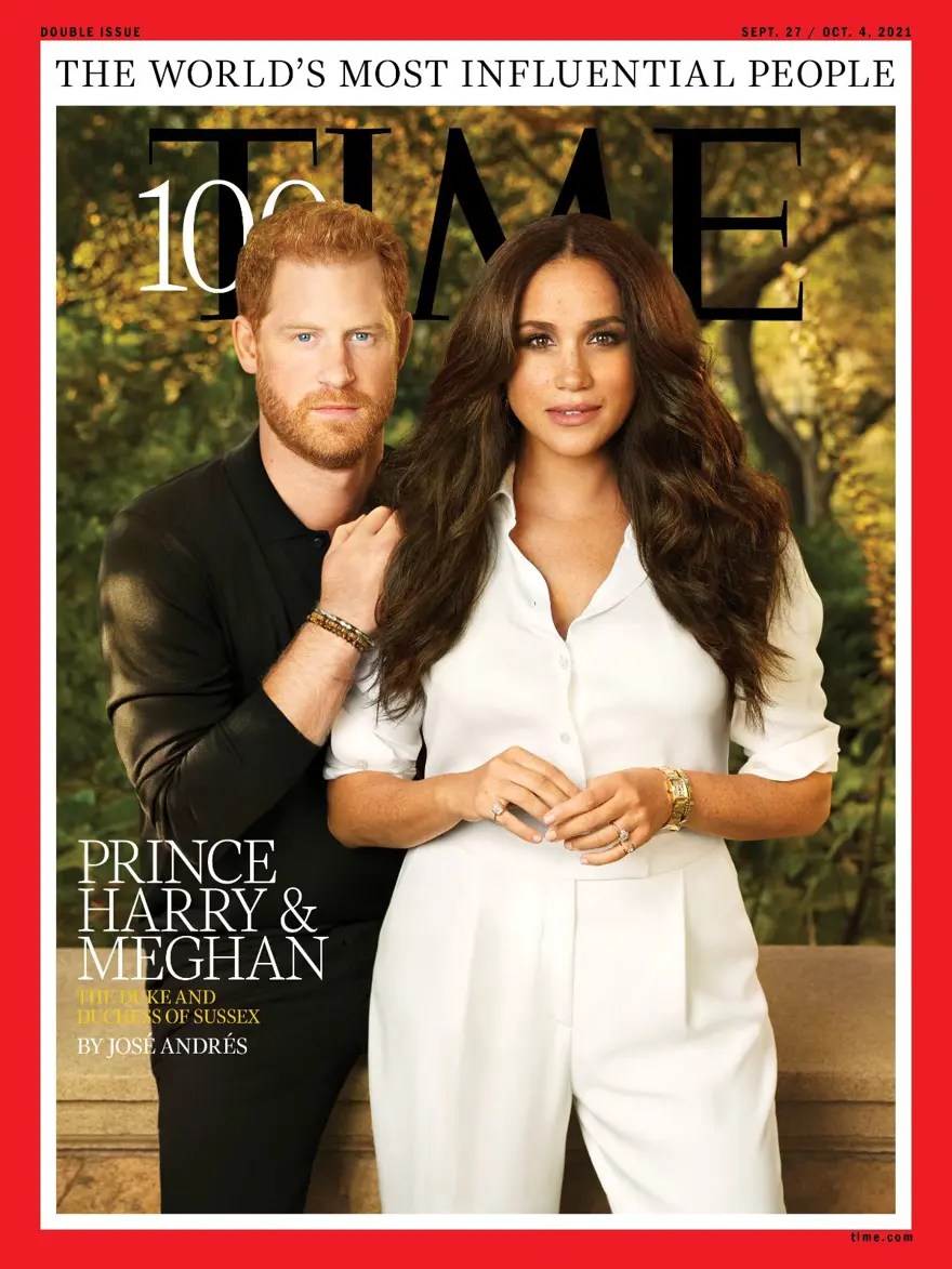 Time'ın En etkili 100 kişi kapağındaki Prens Harry ve Meghan Markle'ın verdiği ince mesajlar 2