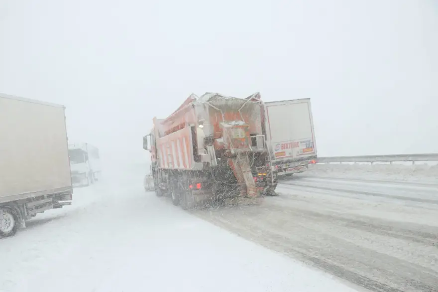 Doğu Anadolu kar altında 14