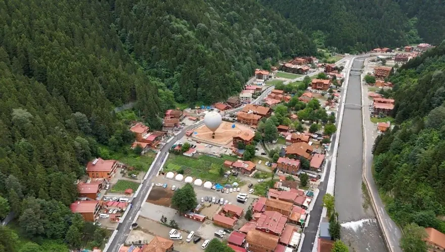 Uzungöl'de bir ilk: Doğa harikası kuş bakışı izlenecek 8