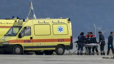 Yunanistan'da sığınmacıları taşıyan araçta kaza: 10 ölü