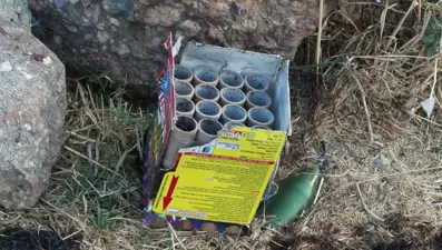 Maltepe'de havai fişek yangın çıkardı: Ateşleyen kişi tutuklandı