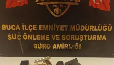 İzmir'de ruhsatsız silah ve uyuşturucu operasyonu: 6 gözaltı