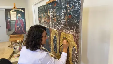 Resim Müzesi’nin 200 yıllık tabloları restore ediliyor