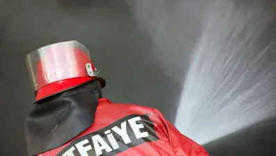 Ankara’da anız yangını