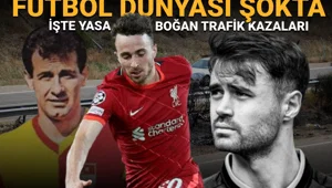 Diogo Jota öldü: Akıllara futbol dünyasını yasa boğan trafik kazası geldi Diogo Jota öldü: Akıllara futbol dünyasını yasa boğan trafik kazası geldi