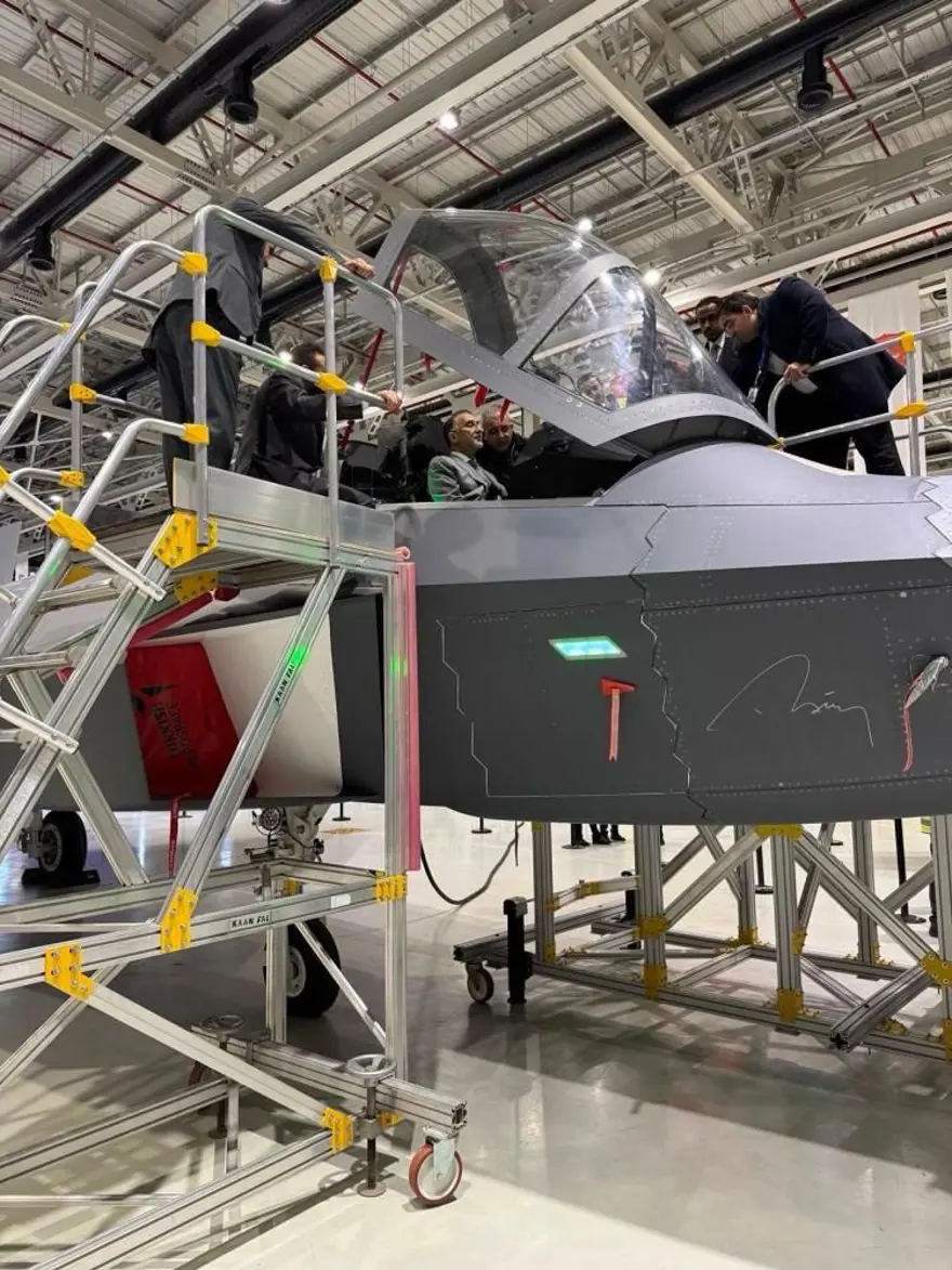 Milli Muharip Uçak KAAN'ın ikinci prototipi ilk kez görüldü 