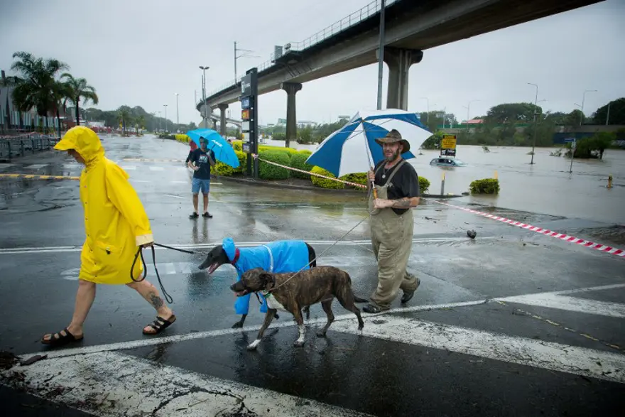 Avustralya’nın kuzeyi sular altında 9