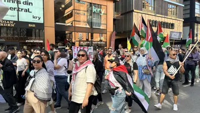 İsveç'te İsrail'in Eurovision Şarkı Yarışması'na katılımı protesto edildi