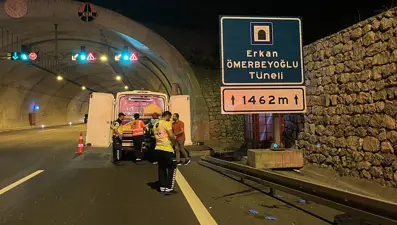 Tünelde feci son: Jandarmadan kaçarken can verdi