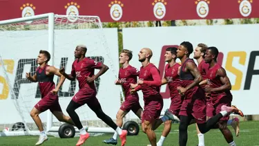 Dün maç bugün idman: Galatasaray ara vermeden başladı