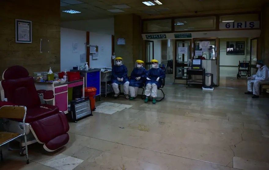 İstanbul'daki corona virüs savaşı böyle görüntülendi 8