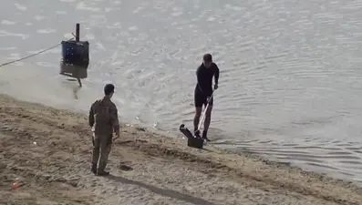 Eğirdir Gölü'nde el bombaları bulundu: İstanbul'dan gelen özel ekip çıkardı