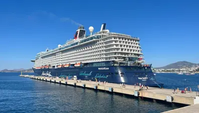 Kruvaziyer turizminde ağustosta rekor kırıldı