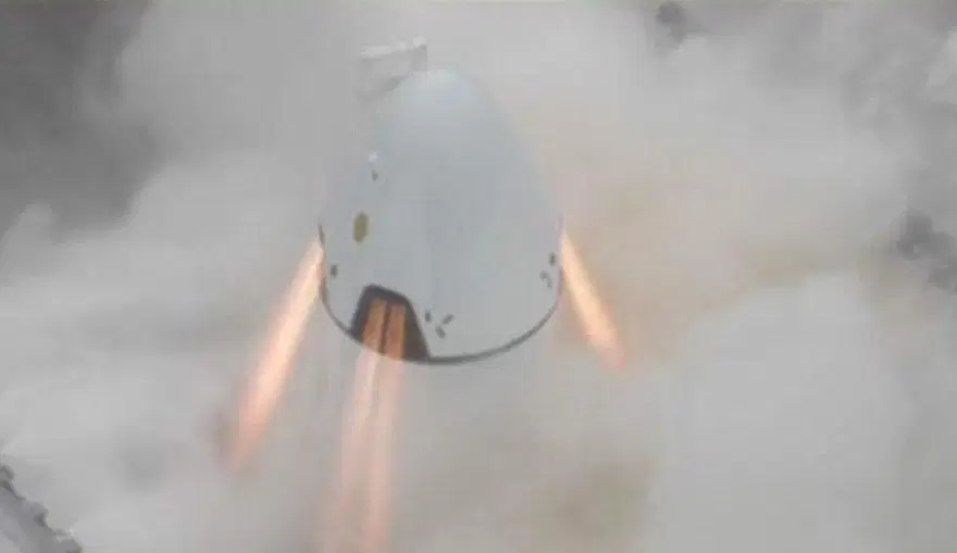 SpaceX Dragon V2 testinden geçer not aldı 10 SpaceX Dragon V2 testinden geçer not aldı 10