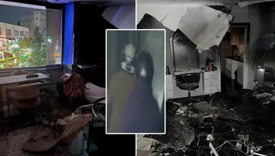 Sabah açılışı yapılacaktı, gece kask takıp kundakladılar: Zarar 800 bin lira