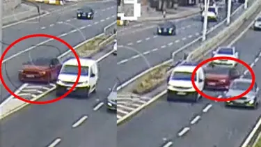 9 yıl önce ehliyeti iptal edildi, makas atarken yakalandı