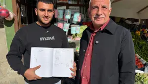 Tokat’ta hayırsever, bakkalın veresiye defterindeki borçları ödedi